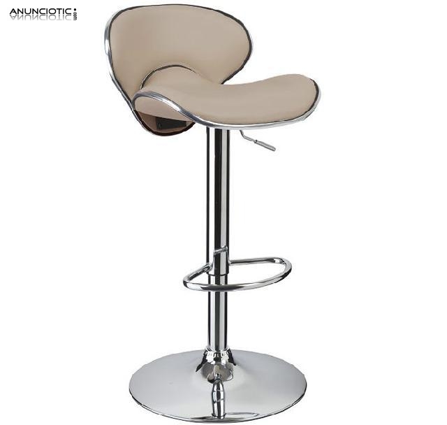 TABURETE DE DISE&Ntilde;O SIERRA BLANCO O NEGRO