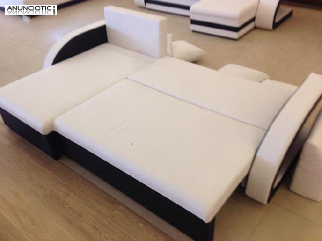 Kyra, sof&aacute; cama con chaise longue universal