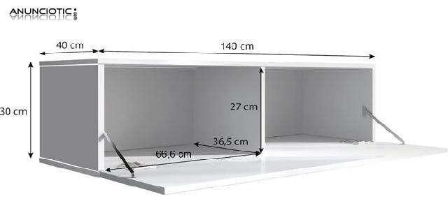 Mueble TV modelo Forli L (140 cm) en