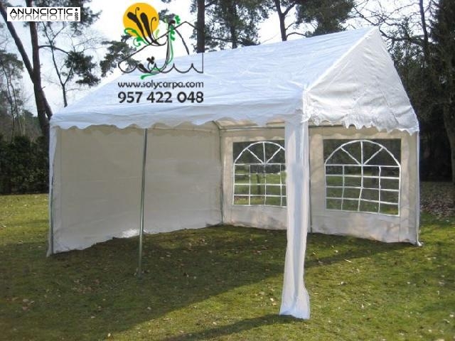 Carpas econ&oacute;micas de 4x4