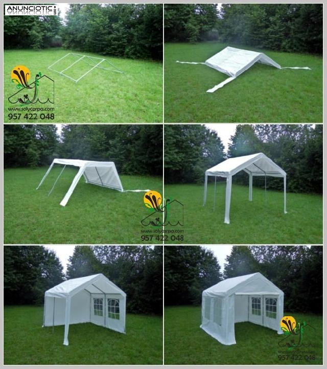 Carpas econ&oacute;micas de 4x4