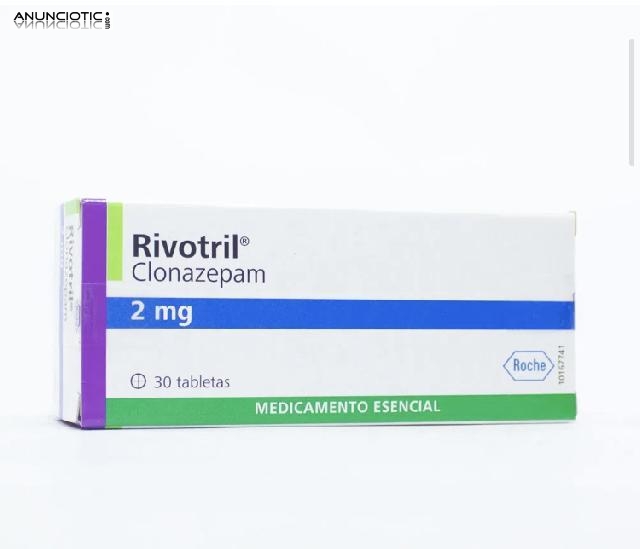 Vendo Rivotril 2 mg 30 tabl