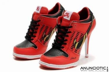 Mejor baratos Jordan Nike Dunk High zapatos de mujer de tac¨®n alto quality.Shop mejores 