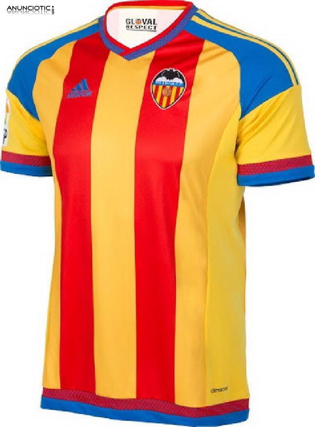 Camiseta del Valencia Segunda 2015/2016