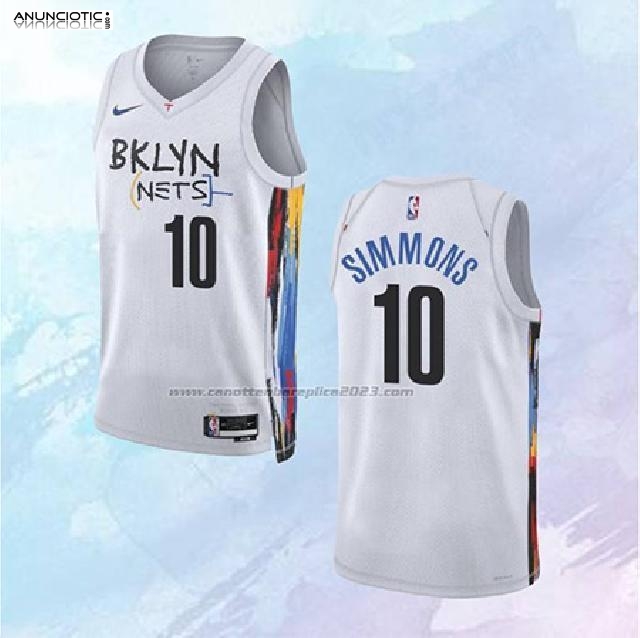 NO 10 Ben Simmons Camiseta Brooklyn Nets