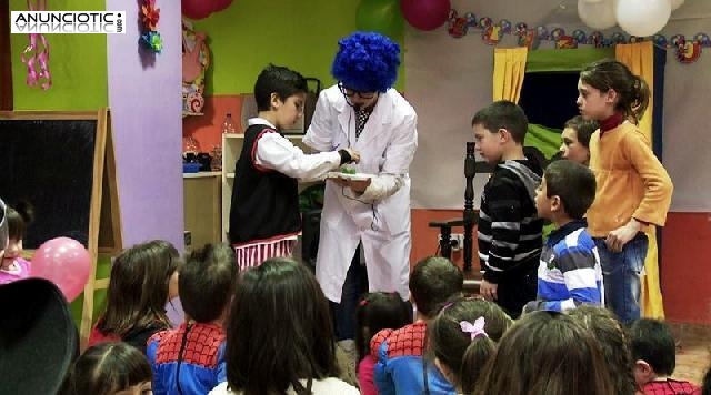 Animadores fiestas infantiles Alicante cumplea&ntilde;os domicilio comuniones