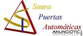 Saura Puertas Autom&aacute;ticas, especialista en Puertas Autom&aacute;ticas.
