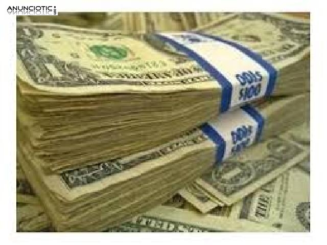 Oferta de pr&eacute;stamo de dinero a personas que lo necesitan