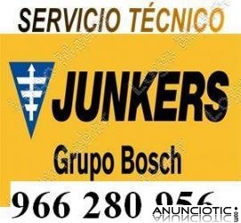 Junkers Servicio Técnico en Alicante.966 280 956