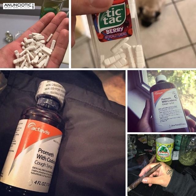 Jarabe para la tos p&uacute;rpura de prometazina Actavis de primera calidad con co