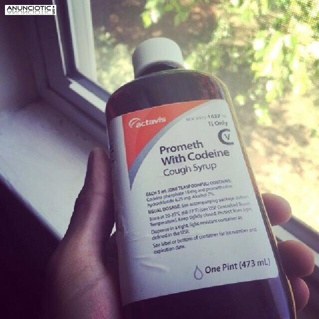 Jarabe para la tos p&uacute;rpura de prometazina Actavis de primera calidad con co