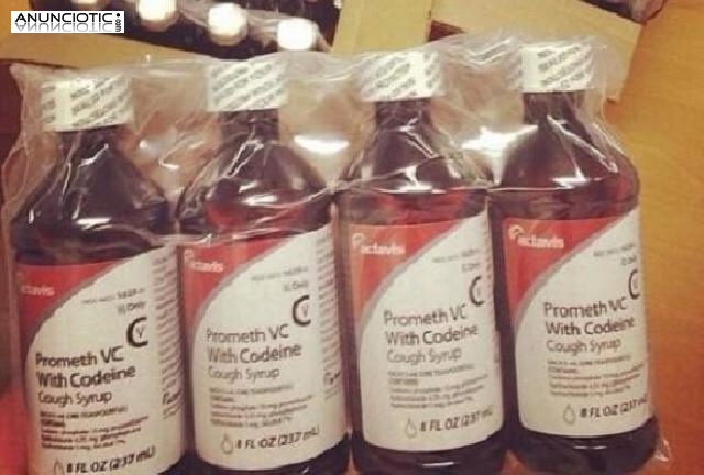 Jarabe para la tos p&uacute;rpura de prometazina Actavis de primera calidad con co