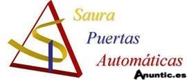 Saura Puertas Autom&aacute;ticas, especialista en Puertas Autom&aacute;ticas.