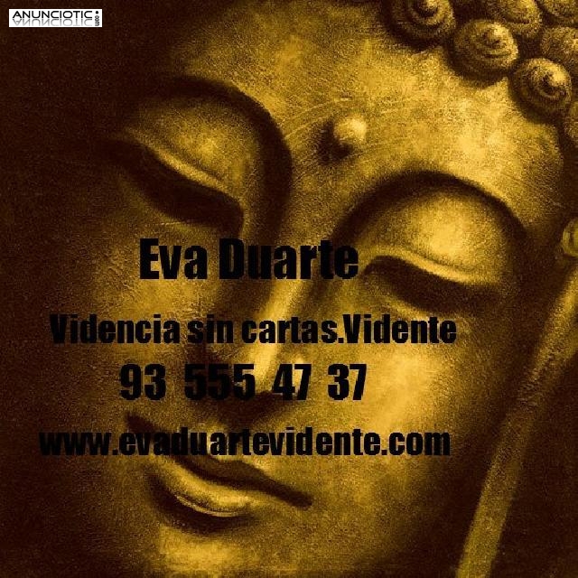 VIDENTE espa&ntilde;ola SIN CARTAS sin gabinete EVA DUARTE