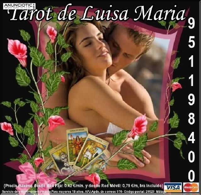 Tarot de Luisa Maria. 951 198 400 Visa 15�/30m