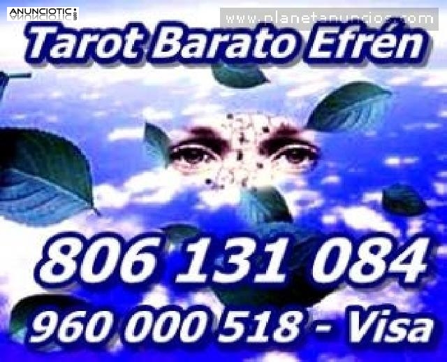 TAROT BARATO Y ECONOMICO EFREN 0,42 CM MIN.--
