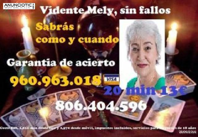 Mely, clarividente mentalista 806404596 Solo la verdad 20min 13�