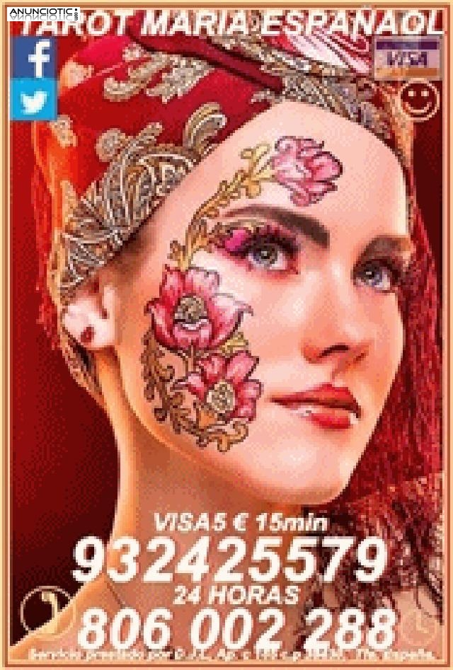 Tarot 806 002  110 maria por s&oacute;lo 0,42 cm min. Las 24 horas del d&iacute;a.