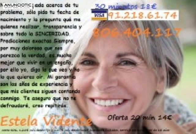 Tarotista Estela. gran vidente espa&ntilde;ola. Madrid 806 404 117