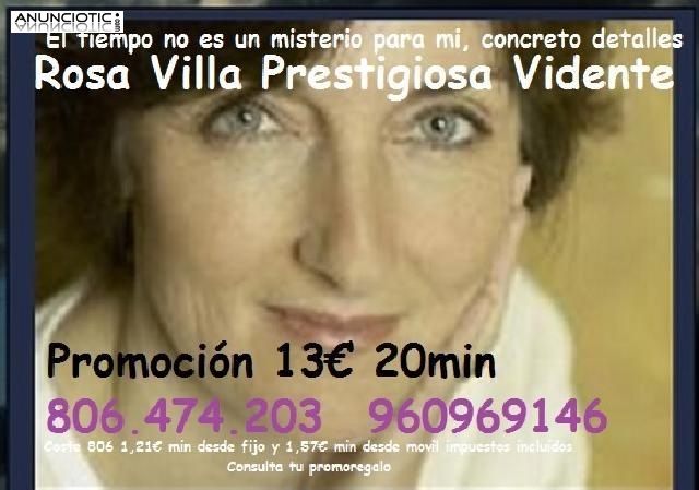 Gran vidente espa&ntilde;ola Rosa Villa 806474203 Muy buena en fechas