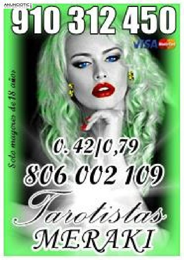 Tarot Visa 9� 30 min. 910 312 450 / 806 002 109 