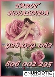  TAROT  VISA  ROSALINDA 928 079 062 DESDE 5� 10 MTO. 806  002 295 BARATO S&Oacute;LO 0,42 CM MTO.