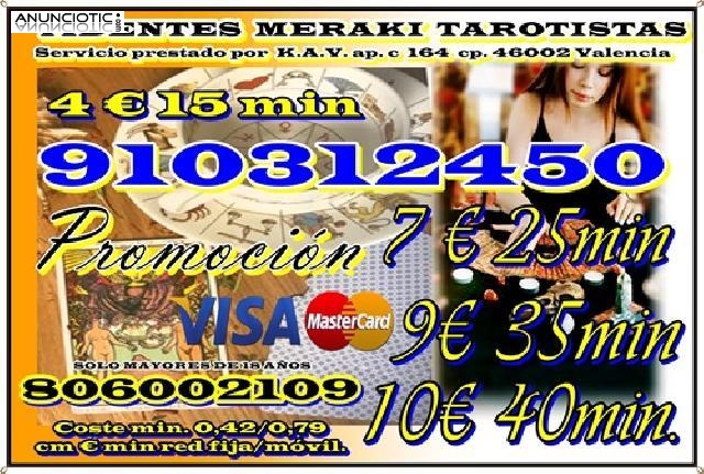 Vidente fiable visa  Muy buenas Videntes 4 � 15 min/ 910312450-806002109