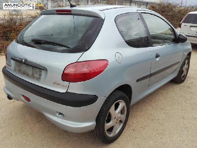 Piezas para peugeot 206 a&ntilde;o 2001 90cv
