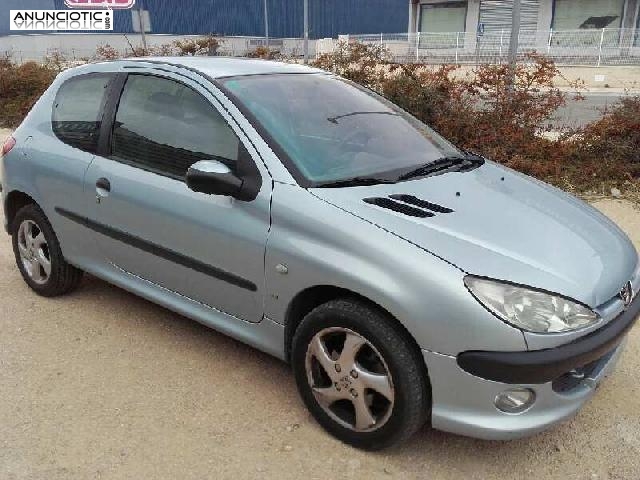 Piezas para peugeot 206 a&ntilde;o 2001 90cv