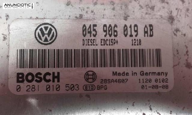 Central&ntilde;ita de motor uce volkswagen polo