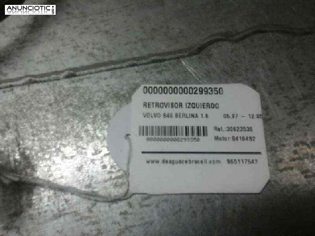 Retrovisor izq. 30623535 de