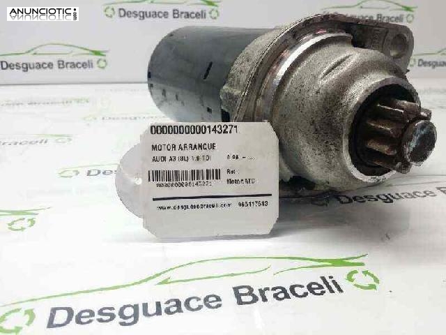 Motor arranque de audi-(143271)