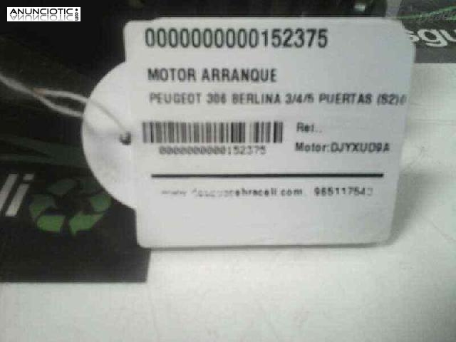 Motor arranque de peugeot-(152375)