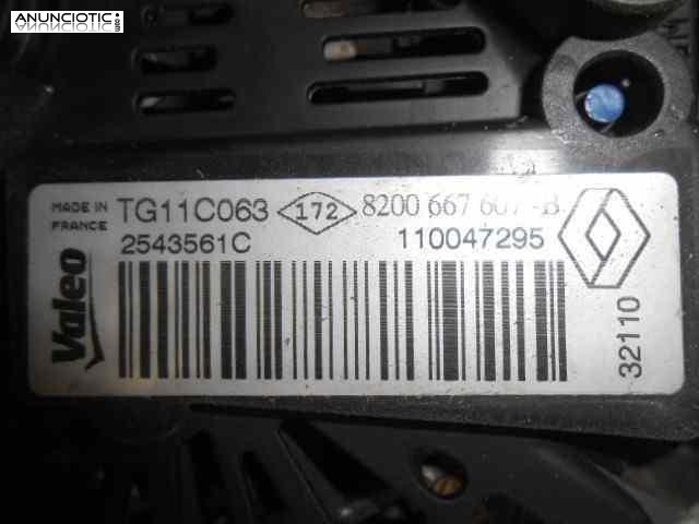 Alternador dacia duster 2543561c 3169815