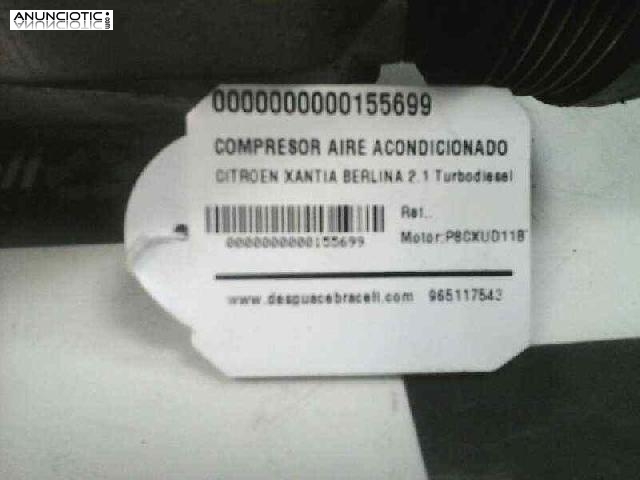 Compresor a/a de citroen-(155699)