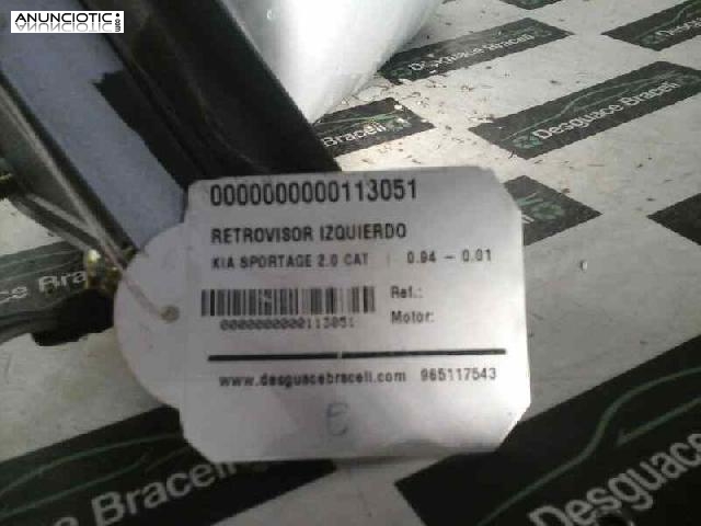 Retrovisor izq. de kia-(113051)