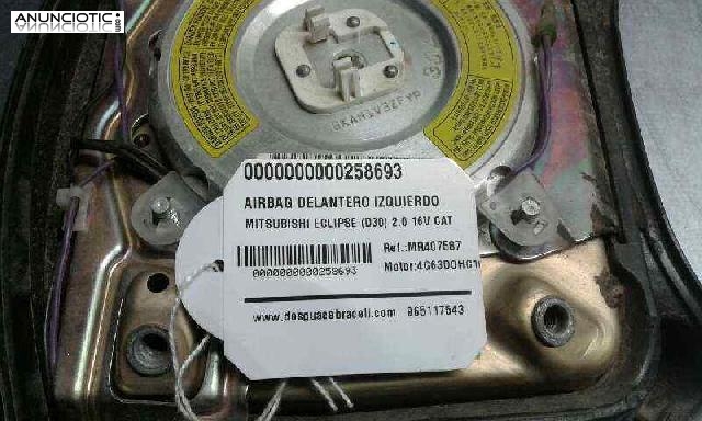 Airbag delantero izquierdo mr407587 de