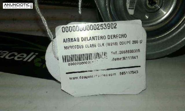 Airbag delantero derecho 2088600305 de