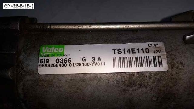 Motor arranque 3636678 ts14e110 citroen