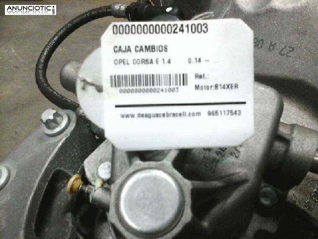 Caja cambios opel corsa b14xer-(241003)