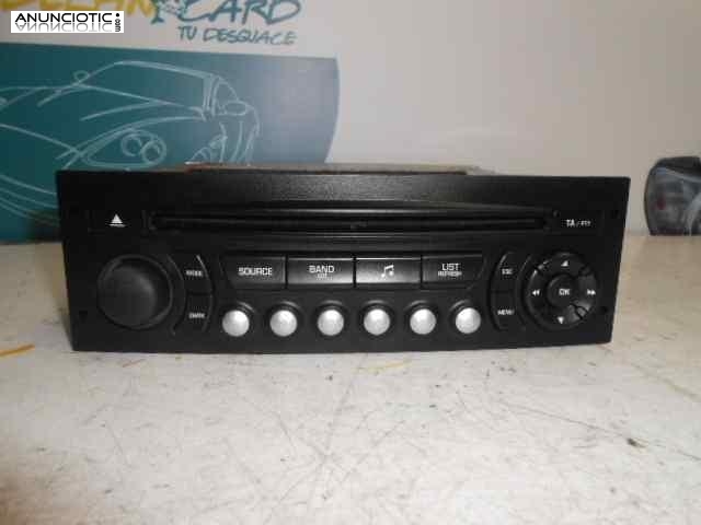 Sistema audio / radio cd 3401602 citroen
