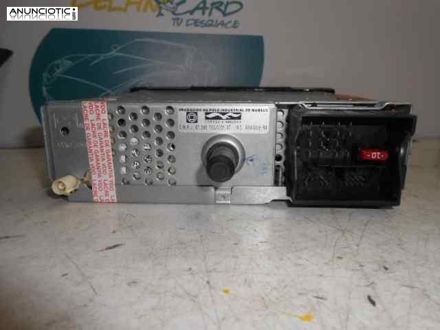 Sistema audio / radio cd 3401602 citroen