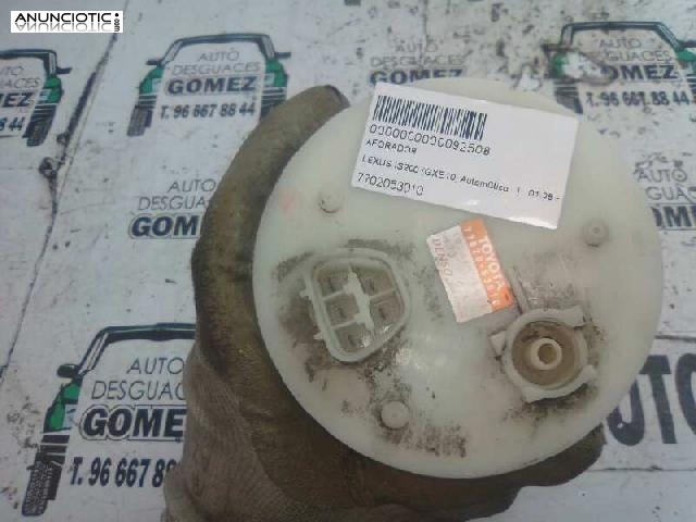 92508 aforador lexus is200 autom&aacute;tico