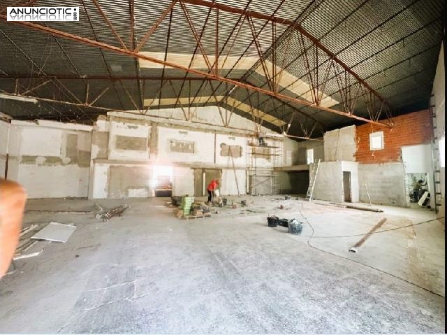 Alquiler nave industrial 500 m2 los montesinos 