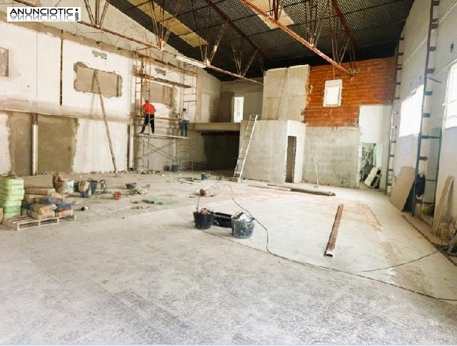 Alquiler nave industrial 500 m2 los montesinos 