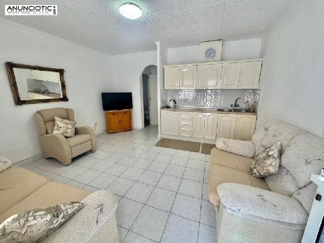 Alquiler bungalow 1d, jard&iacute;n sol&aacute;rium El Chaparral