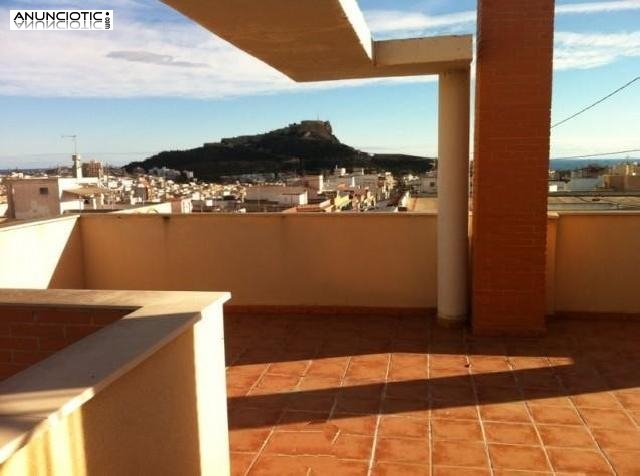 se vende 7&ordm; piso &aacute;tico con ascensor muy lumi