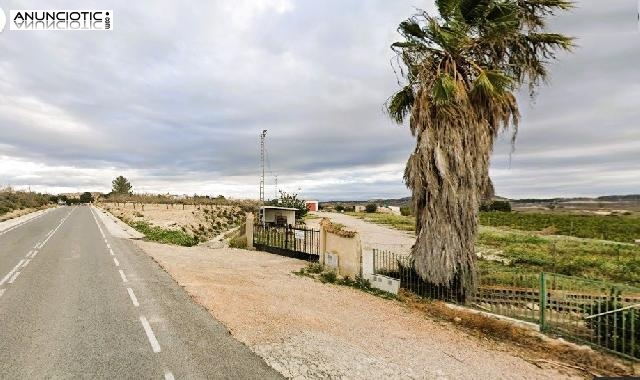 Venta terreno rustico con nave de 150 m2 agua y luz