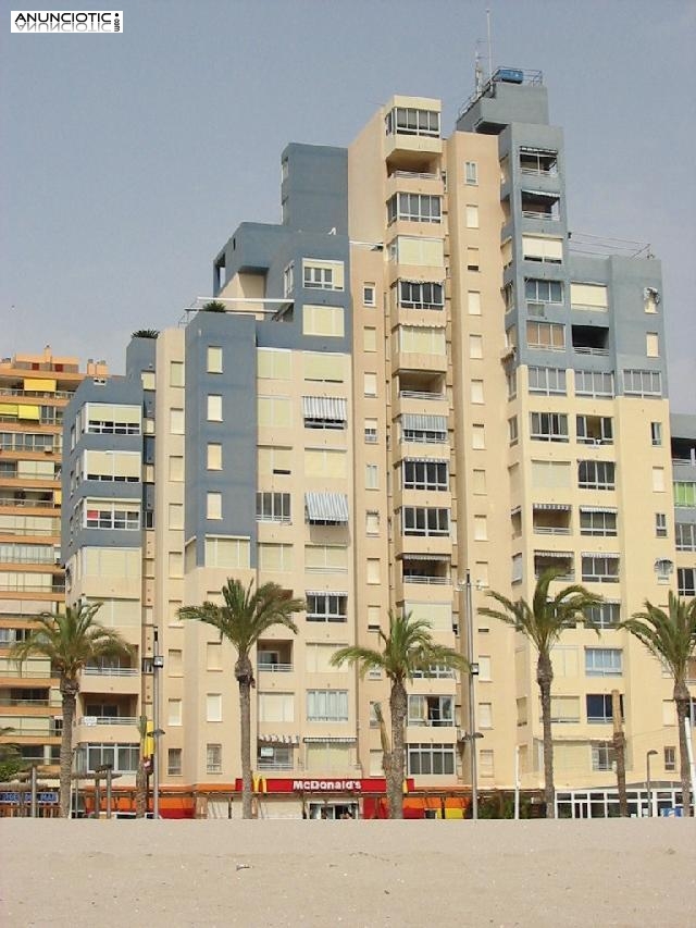 Alquiler 1&ordf;Linea Playa San Juan(Alicante). Preciosas Vistas