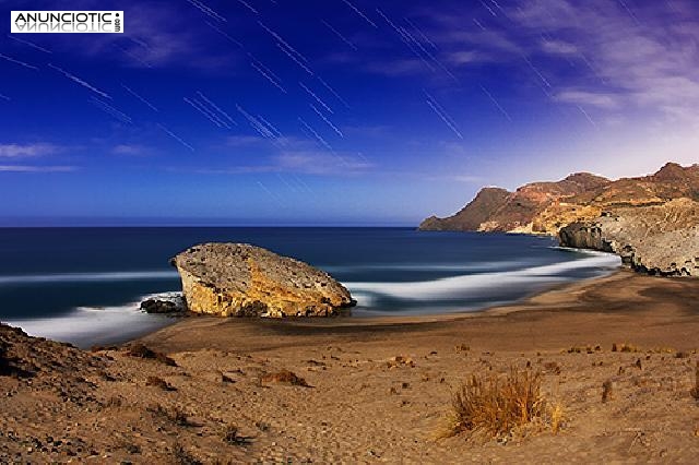 Curso de Fotograf&iacute;a Nocturna. Cabo de Gata. Mayo 2014.